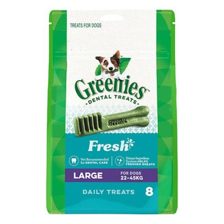 Greenies Fresh Dental Treats For Dogs - Large (22-45 Kg)  340 Gm