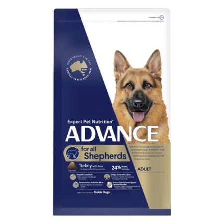 Advance Turkey & Rice All Adult Shepherds Dog Dry Food 13 Kg