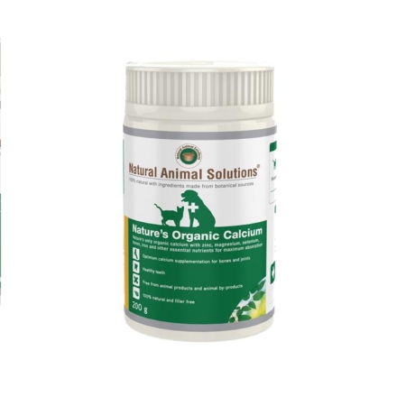 Natural Animal Solutions - Nature's Organic Calcium  200 Gm