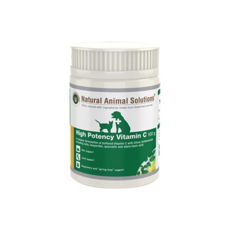 Natural Animal Solutions High Potency Vitamin C  100 Gm