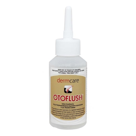 Dermcare Otoflush Ear Flush For Dogs  125 Ml