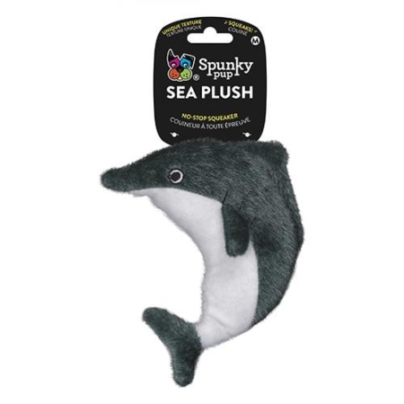 Sea Plush Dolphin For Medium Dogs 1 Pack