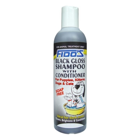 Fido's Black Gloss Shampoo For Dogs 250  Ml X 2 Combo Pack