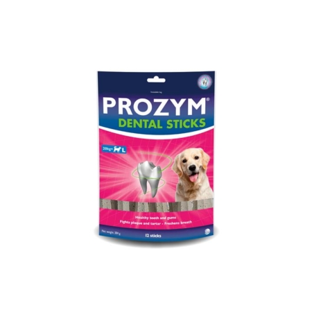 Prozym Rf2 Dental Sticks For Large Dogs Over 20 Kg (12 Pieces) 1 Pack