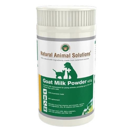 Natural Animal Solution Goat Milk Powder  400 Gm