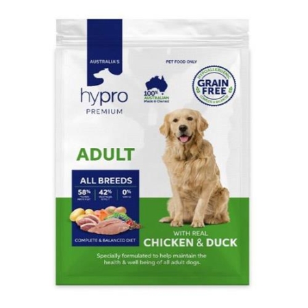 Hypro Premium Chicken & Duck Dry Dog Food  2.5 Kg