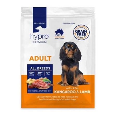 Hypro Premium Kangaroo And Lamb Adult Dry Dog Food  2.5 Kg