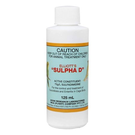 Elliott's Sulpha D  125 Ml