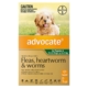 Advocate For Dogs Up To 4 Kg (Small Dogs/Pups) Green 6 Doses