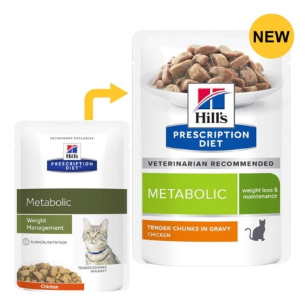 Hill's Prescription Diet Metabolic Cat Food 85 Gm * 12 1 Pack