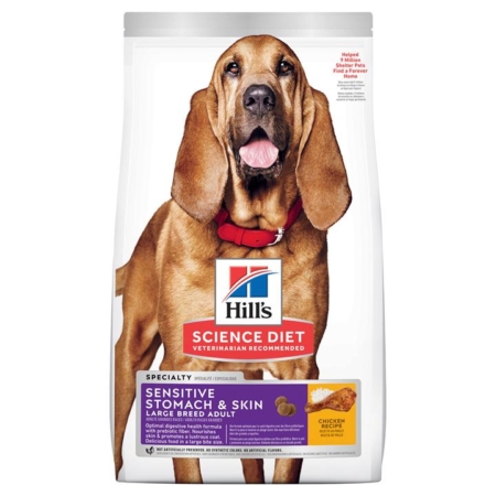 Hill's Science Diet Adult Sensitive Stomach Skin Large Breed Dry Dog Food 13.6 Kg