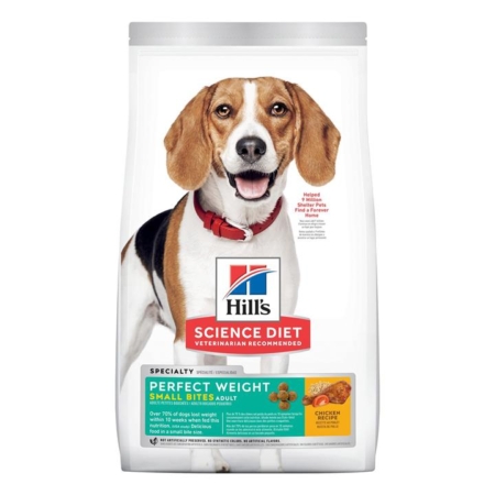 Hill's Science Diet Perfect Weight Small Bites Adult Dry Dog Food  6.8 Kg