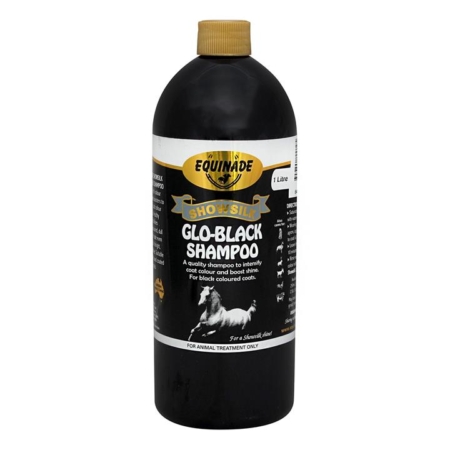 Equinade Showsilk  Glo-Black Shampoo  500 Ml