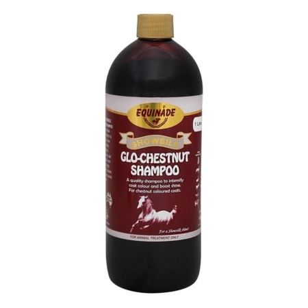 Equinade Showsilk Glo-Chestnut Shampoo  1 Litre