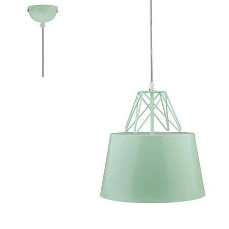 Isaac Metal Hanging Pendant Light - Mint