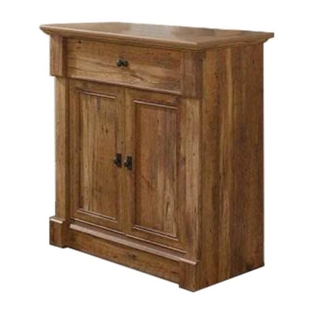 Palladia Entryway Hall Table Storage Unit - Vintage Oak