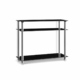 Entry Hall Console Table - Black & Silver