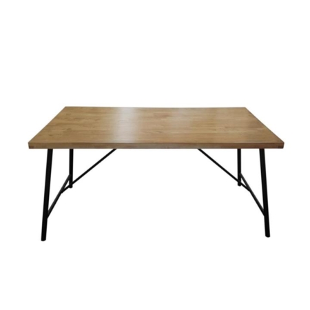 Vegas Rectangular Dining Table 1.6m - Maple