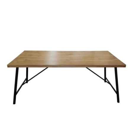 Vegas Rectangular Dining Table 1.8m - Maple