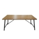 Vegas Rectangular Dining Table 1.8m - Maple