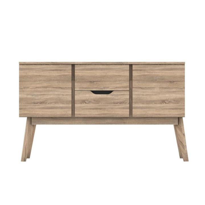 Chase Scandinavian Sideboard Buffet Storage Cabinet - Oak