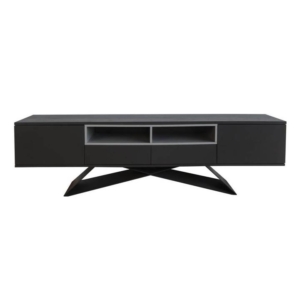 Vertia TV Stand Cabinet Entertainment Unit - Shadow Grey