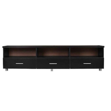 Modern Tech TV Stand Cabinet Entertainment Unit 1.8m - Black