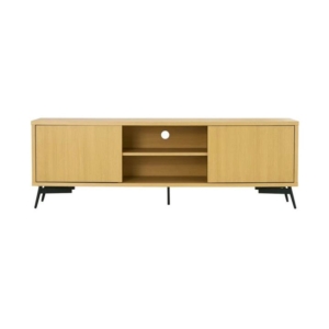 Ponti 2-Doors TV Stand Cabinet Entertainment Unit 178cm - Natural