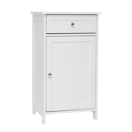 Arven  Multipurpose Lowboy Low Storage Cabinet - White