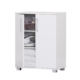 Murray 2-Door Multi-Purpose Cupboard Lowboy Storage Cabinet - White