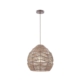 Hayes Modern Elegant Pendant Lamp Ceiling Light  - Natural Hemp