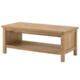 Kayle Open Shelf Modern Classic Scandinavian Rectangular Coffee Table - Oak