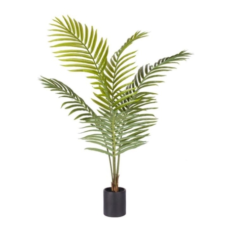 120cm Green Artificial Indoor Rogue Areca Palm Tree Fake Tropical Plant Home Office Decor