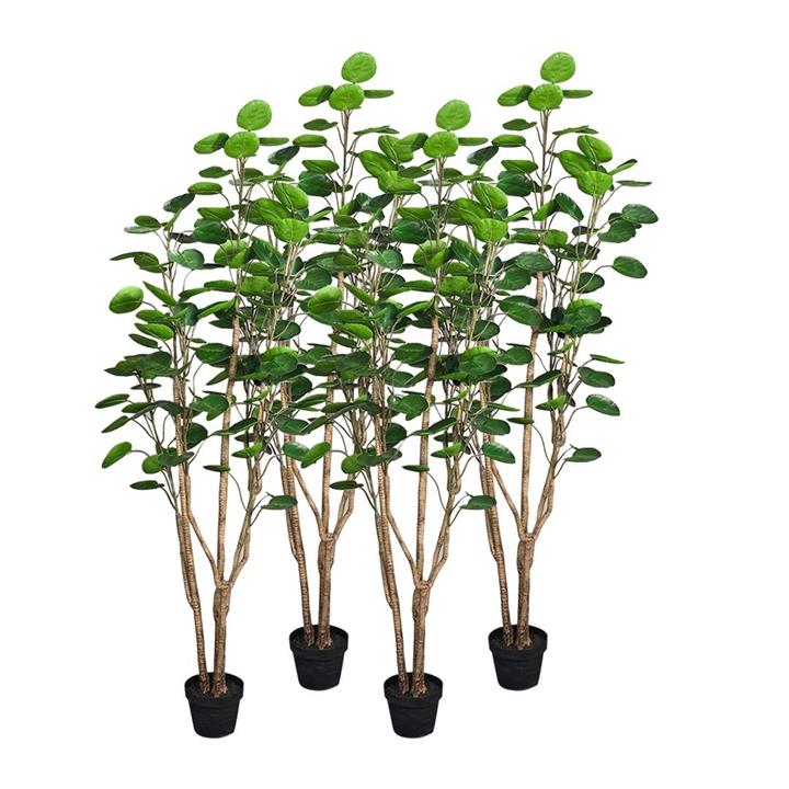4X 180cm Green Artificial Indoor Pocket Money Tree Fake Plant Simulation Decorative