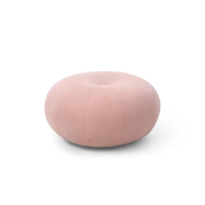 Modern Designer Scandinavian Relaxing Ottoman Foot Stool - Pink