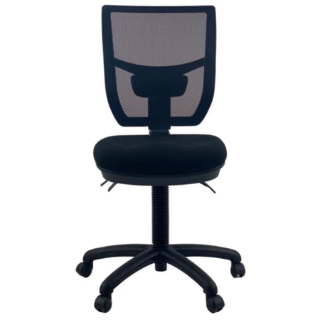 EISTEIN AFRDI Medium Back Handwheel Adjustable School Office Computer Chair - Black