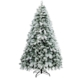 Snowy Christmas Tree 2.1M 7FT Xmas Decorations 859 Tips