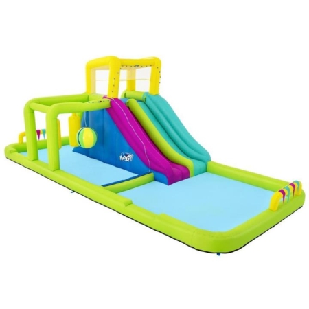 Inflatable Water Pack Pool Slide Castle Playground H2OGO Splash Course