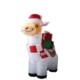 Inflatable Christmas Decorations Xmas Alpaca 1.8M LED Lights Party