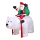 Inflatable Christmas Santa Snowman with LED Light Christmas Christmas Xmas Decoration Outdoor Type 9