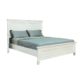 Seina Hampton Classic Solid Wooden Bed Frame Queen Size - White