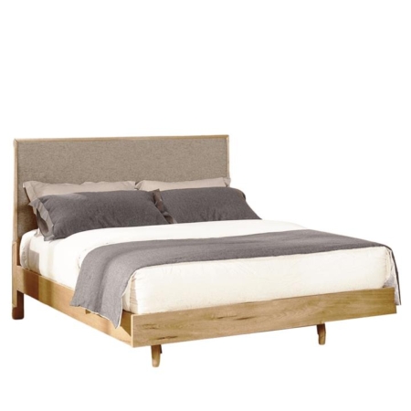 Keira Scandinavian Wooden Solid Timber Bed Frame King Size - Natural