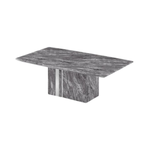 Valeria Marble Luxurious Rectangular Coffee Table - Grey