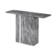 Valeria Luxurious Marble Foil Console Hall Table - Grey