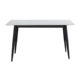 Eniko Rectangular Sintered Stone Dining Table 160cm - Black & White