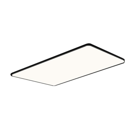 EMITTO Ultra-Thin 5CM LED Ceiling Down Light Surface Mount Living Room Black 45W