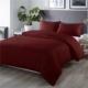 Royal Comfort Blended Bamboo Quilt Cover Sets - Malaga Wine - King