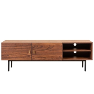 Sweden Lowline TV Stand Entertainment Unit 150cm - Dark Timber