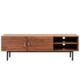 Sweden Lowline TV Stand Entertainment Unit 150cm - Dark Timber