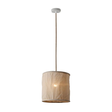 Kidika Linen Pendant Lamp Light Natural Small